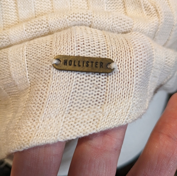 Hollister Mock Neck Knit Top M - Picture 3 of 4